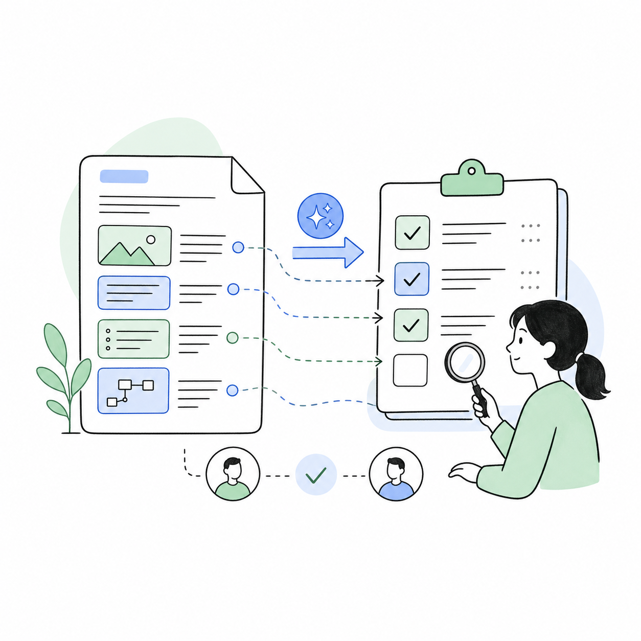 Spec 發布後建立 QA 測試案例文件的插圖